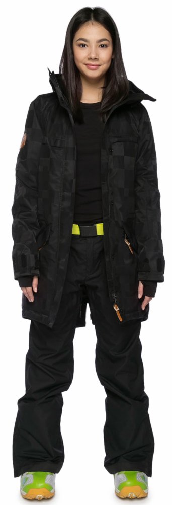 Парка Женская COOL ZONE 18 Черная Check